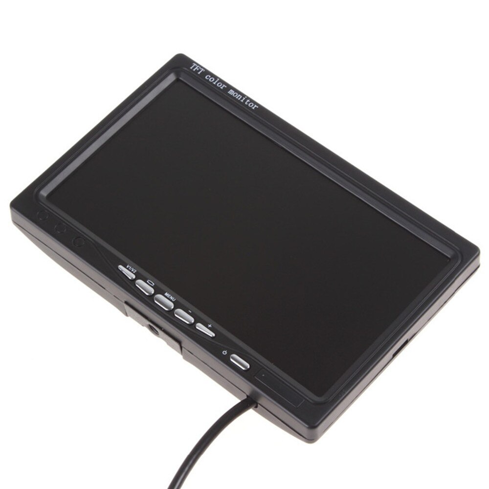 7" LCD monitorius ir dvejos bevielės galinio vaizdo kameros - Image 6