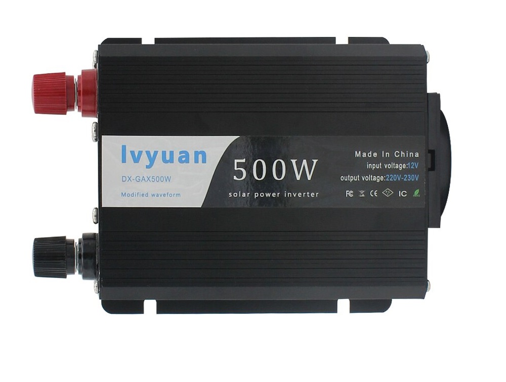 Įtampos keitiklis – inverteris 12V-220V 500W - Image 2