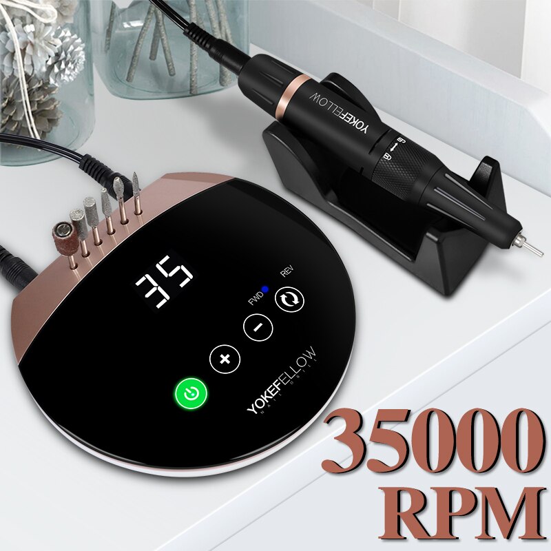Elektrinė dildė – freza manikiūrui 24W - Image 2