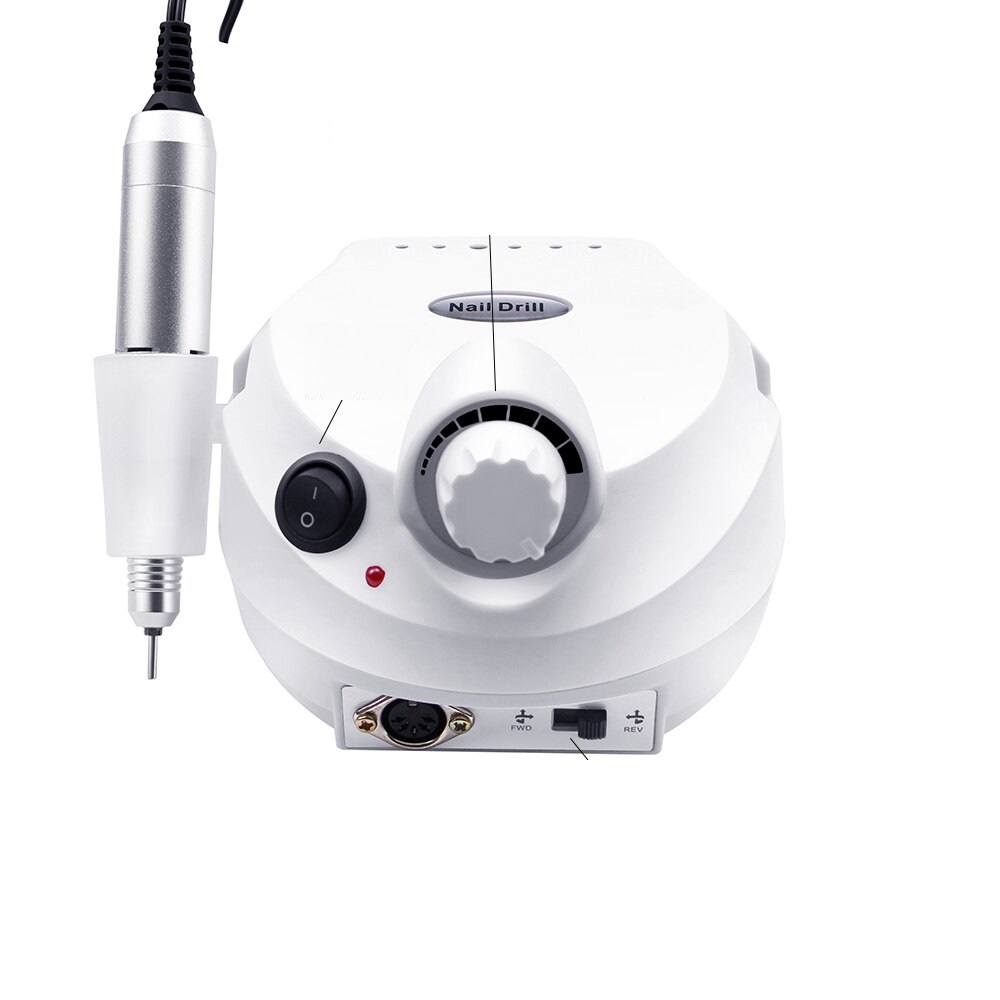 Elektrinė dildė – freza manikiūrui 20W - Image 2