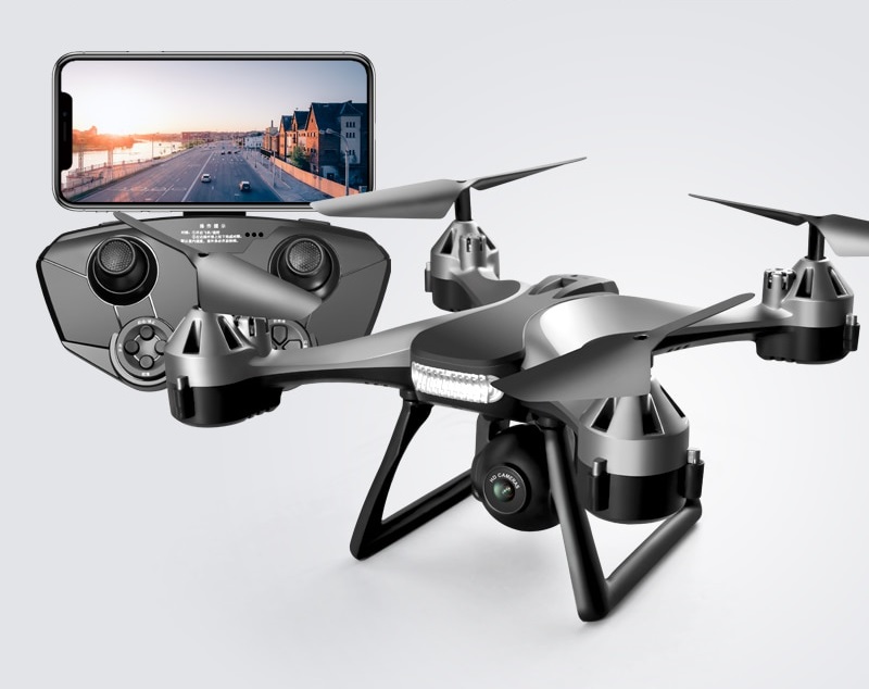Dronas J801 su dviejomis kameromis ir WiFi - Image 3
