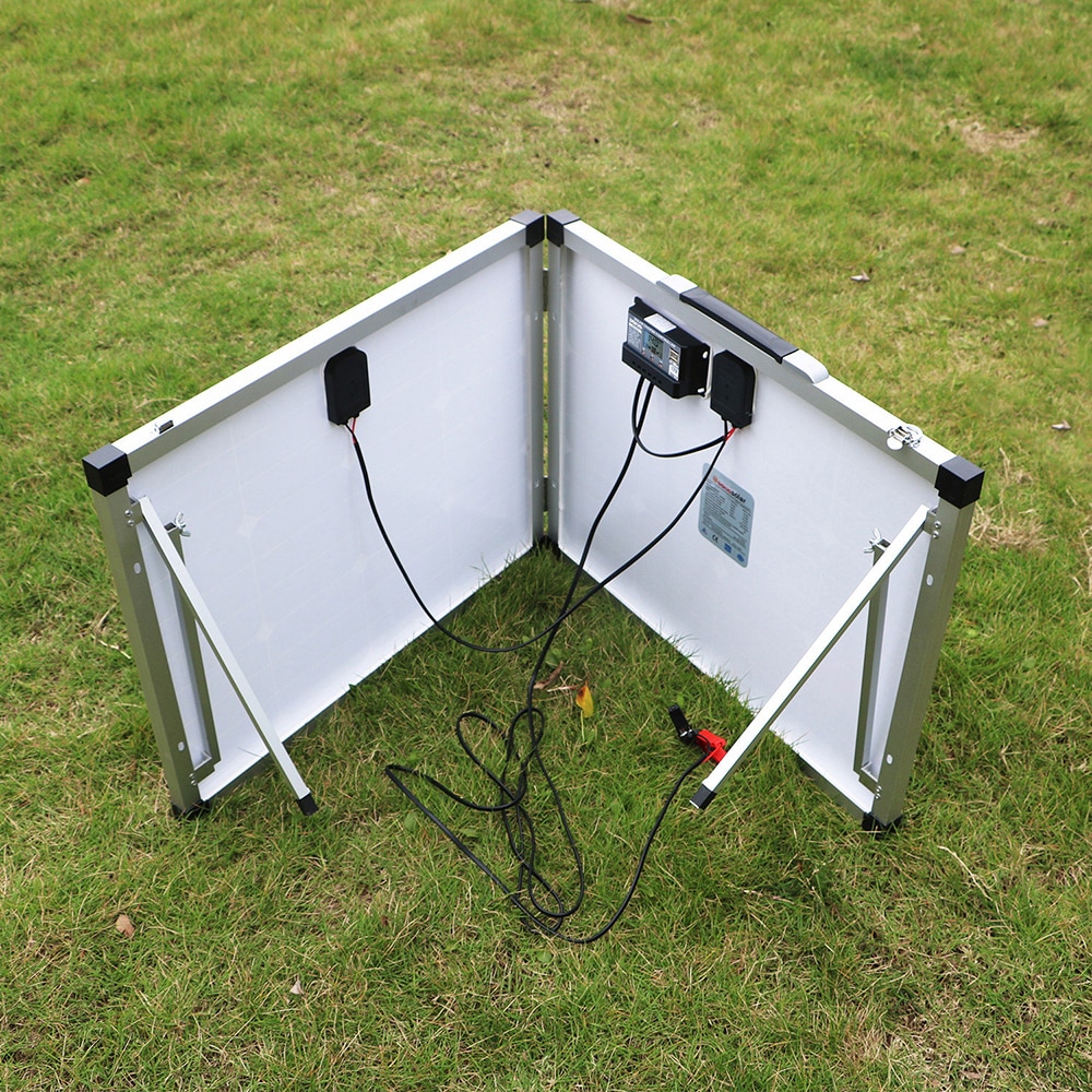 Sulankstoma saulės baterija 160W su valdikliu 20A - Image 4