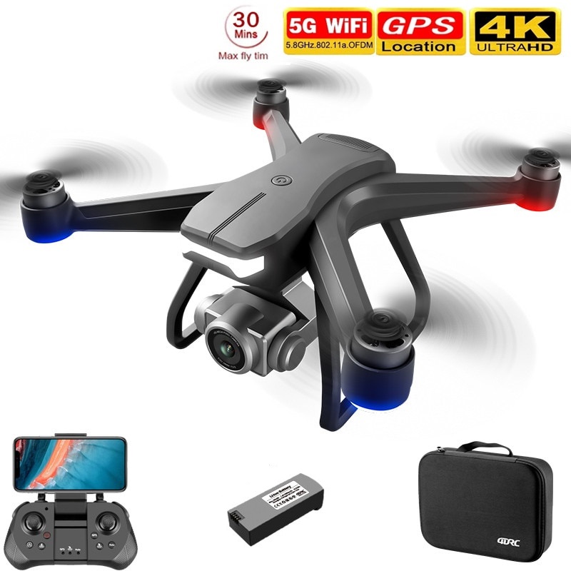 WiseX dronas su dviejomis kameromis 8K, GPS ir WiFi