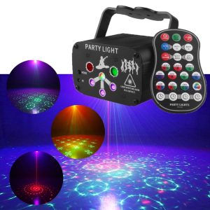 Spalvotas lazerinis projektorius LED disco