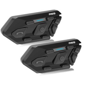 Dviguba Bluetooth laisvų rankų įranga motociklui R65