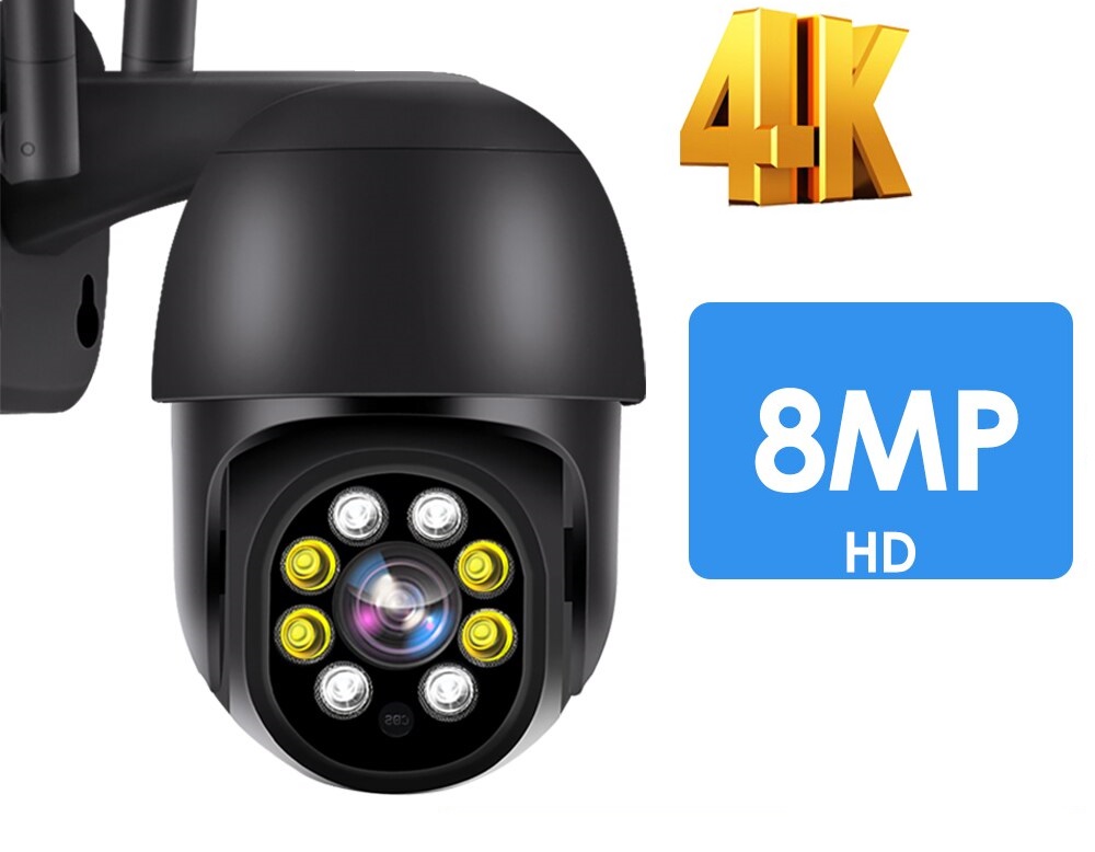 Sekiojanti ir sukinejama lauko mini kamera 8mp su WiFi