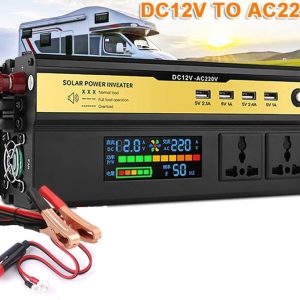 Įtampos keitiklis – inverteris 12V-220V 3000W