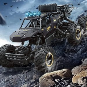 Rock rc automobilis džipas bagis mašinėlė pultu