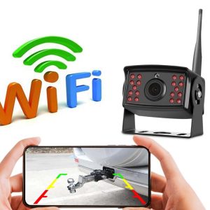 WiFi galinio vaizdo kamera sunkvežimiui, autobusui ir kt.