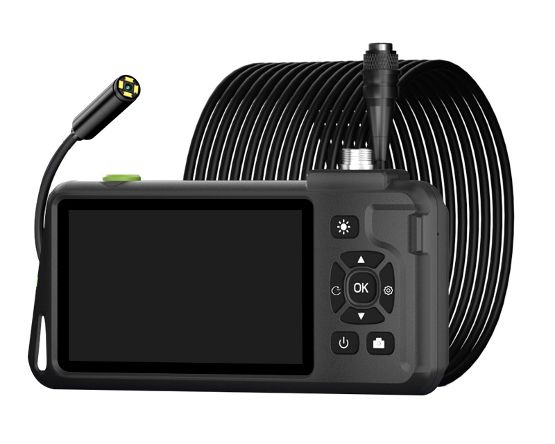 Endoskopinė kamera su LCD ekranu 15m 12mm su autofokusavimu