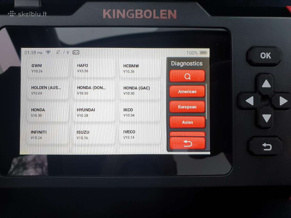 Diagnostikos skaneris Obd2 Kingbolen S800 wifi - Image 15
