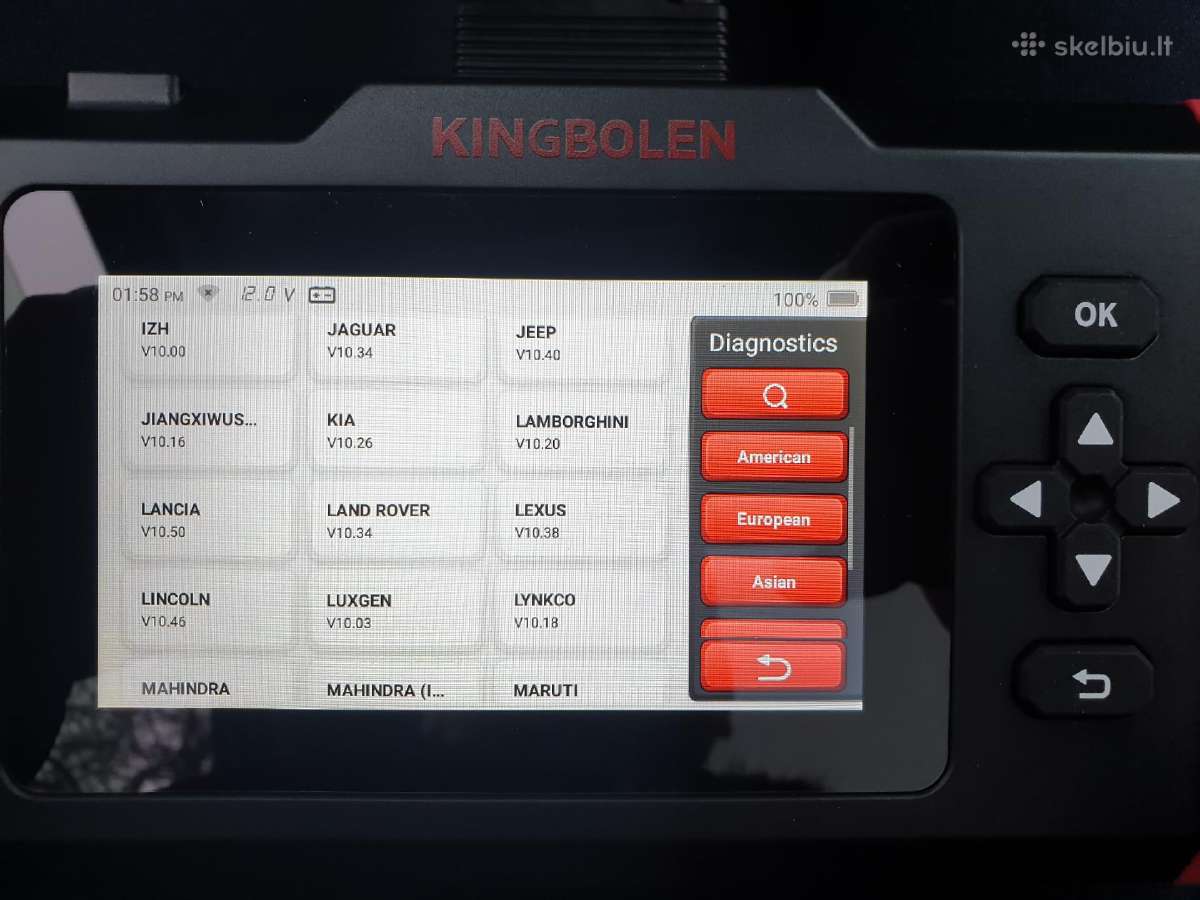 Diagnostikos skaneris Obd2 Kingbolen S800 wifi - Image 14