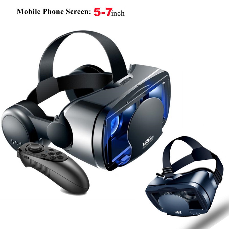 Virtualios realybės akiniai Vr GPRO plus su pulteliu ir ausinėmis