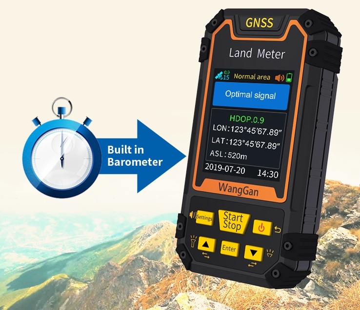 GPS žemės ploto matuoklis Land Meter S1 - Image 4