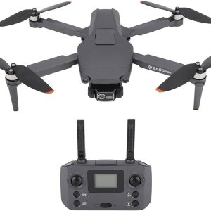Dronas L600PRO su dviejomis baterijomis, kamera, GPS ir WiFi