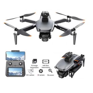 Dronas L600PRO MAX su dviejomis kameromis GPS ir WiFi