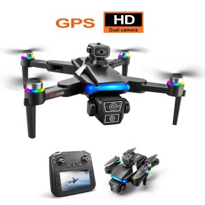 Dronas R706 MAX su LCD ekranu, dviejomis kameromis, GPS, WiFi