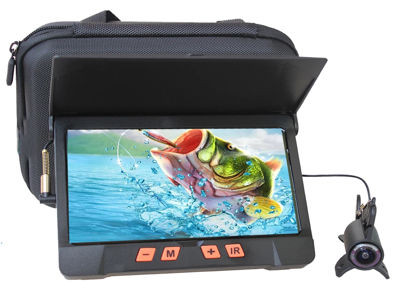 Povandenine kamera ir 7colių monitorius žvejybai - Image 2