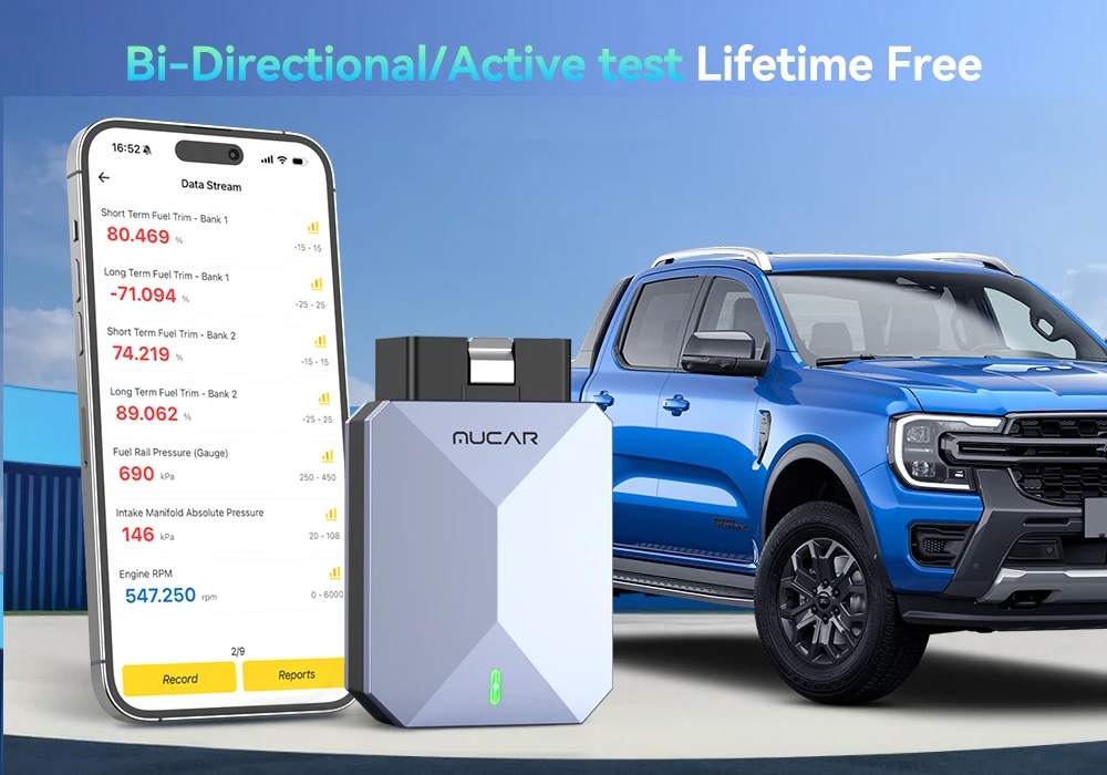 THINKCAR MUCAR BT200MAX universali diagnostikos įranga - Image 7