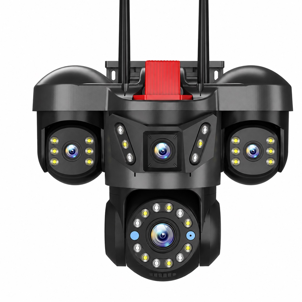 Sekiojanti kamera su Keturiais objektyvais ir WiFi 20mp - Image 2